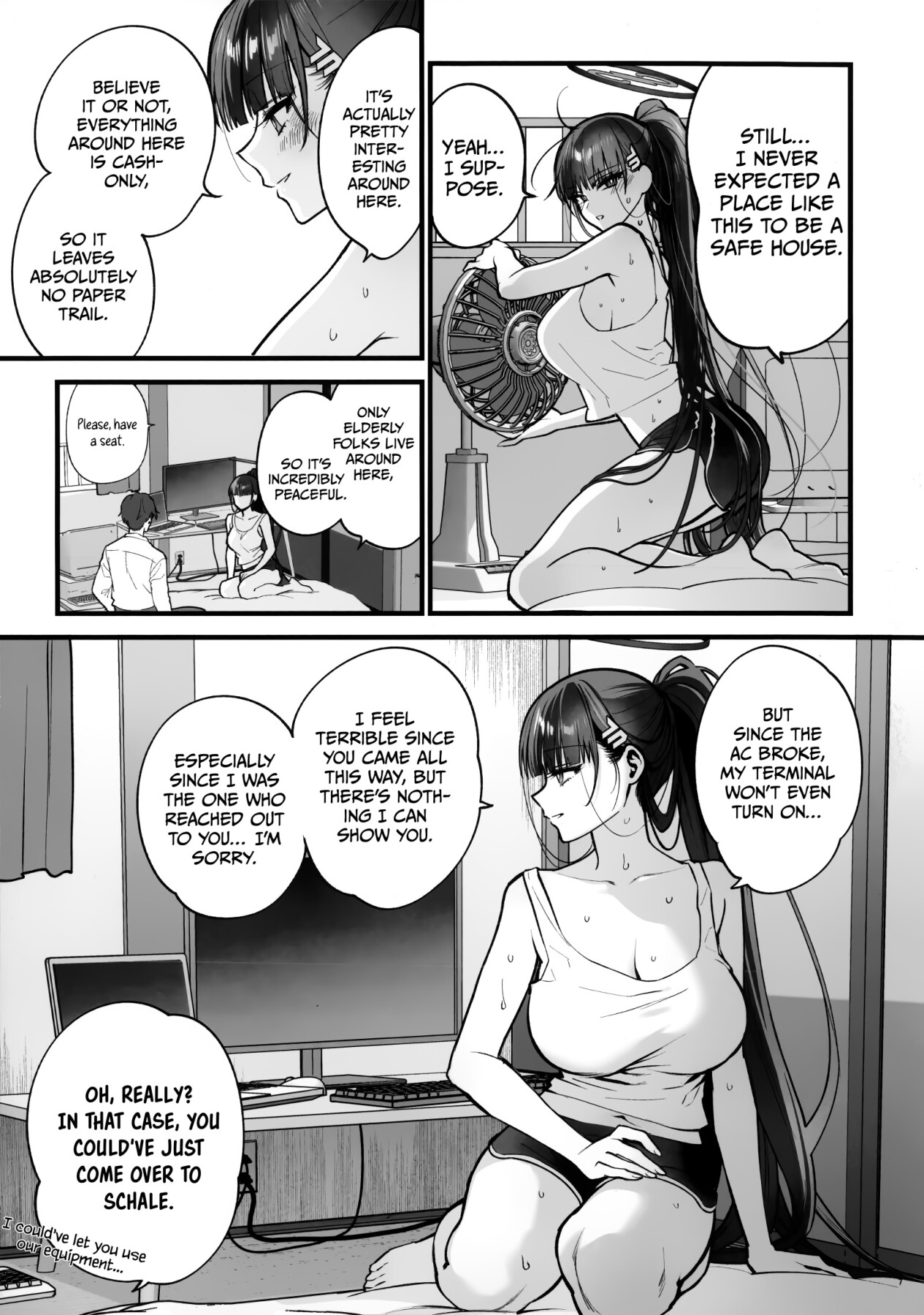 Hentai Manga Comic-Fluctuations in a Four-and-a-Half Tatami Room.-Read-5